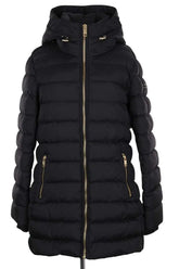 Doudoune Burberry Noir en Synthétique, taille XL - Seconde Main
