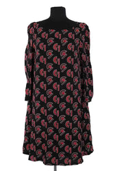Robe Claudie Pierlot Noir en Viscose, taille S - Seconde Main