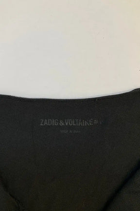 Top Zadig & Voltaire Noir en Coton