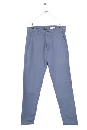 Pantalon droit Ami Bleu en Coton, taille L - Seconde Main