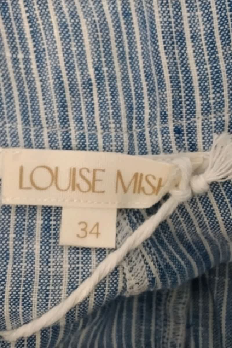 Pantalon large Louise Misha  Bleu