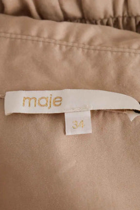 Combishort Maje Camel en Coton