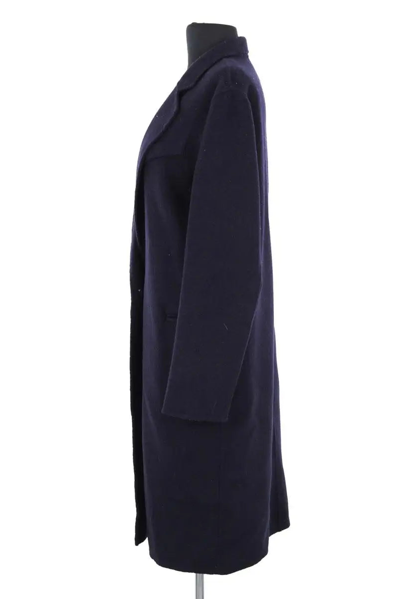 Manteau Sandro Marine en Laine