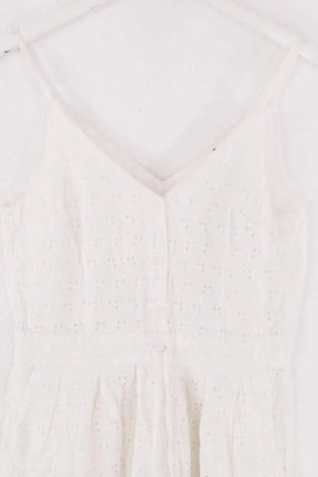 Combishort Claudie Pierlot Blanc en Coton