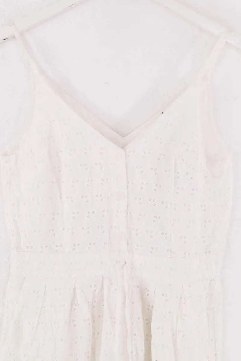 Combishort Claudie Pierlot Blanc en Coton