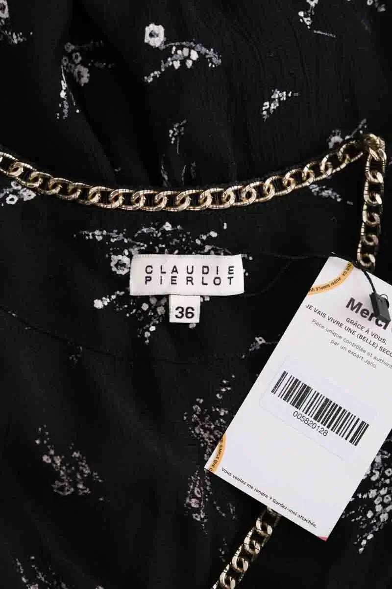 Robe Claudie Pierlot Noir en Viscose