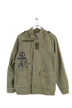 Veste Zadig & Voltaire Kaki en Coton, taille M - Seconde Main