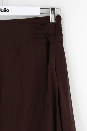 Jupe Bash  Marron