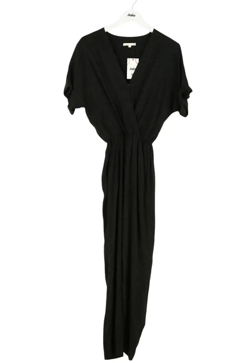 Combinaison Maje Noir en Synthétique, taille S - Seconde Main