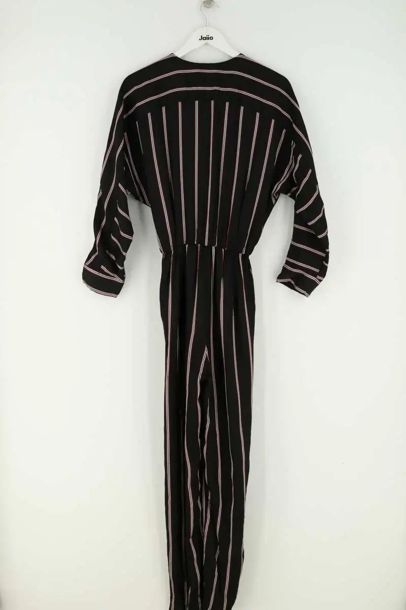 Combinaison Maje Noir en Viscose