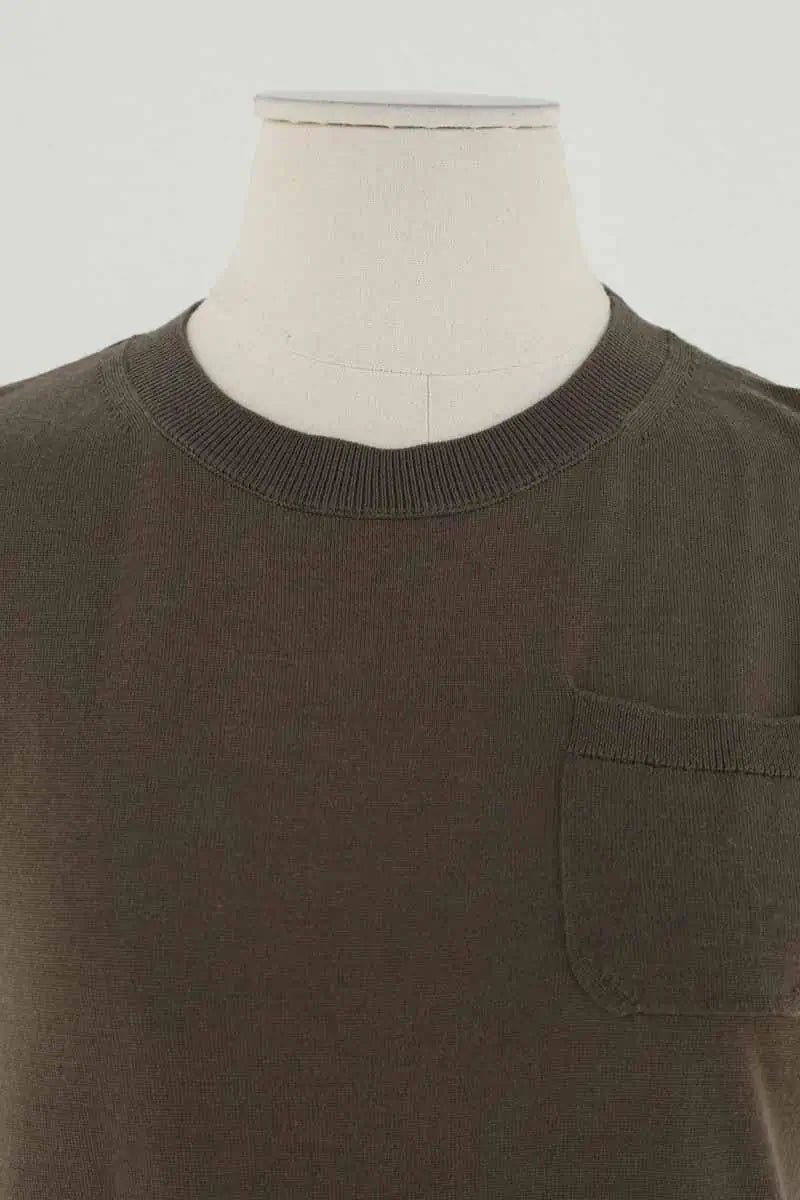 Top Max Mara Marron en Synthétique