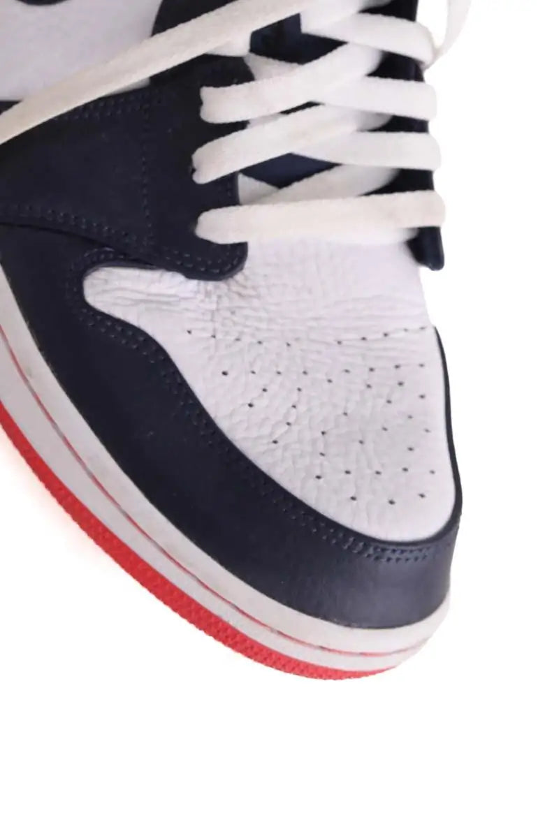 Baskets basses Nike Marine en Cuir