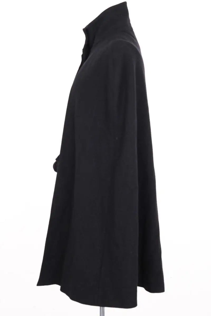 Manteau Maje Noir en Coton