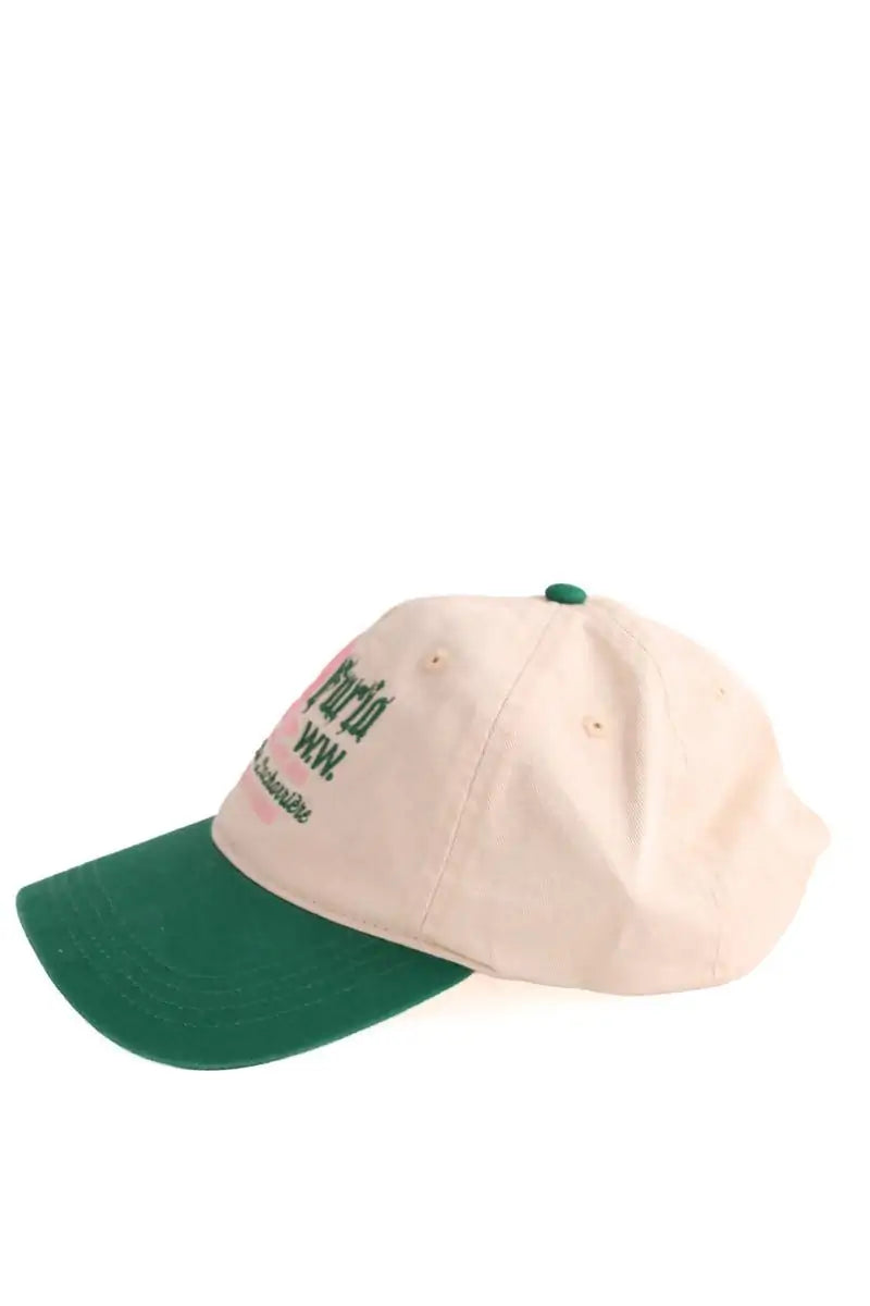 Casquette Wood Wood Beige en Coton