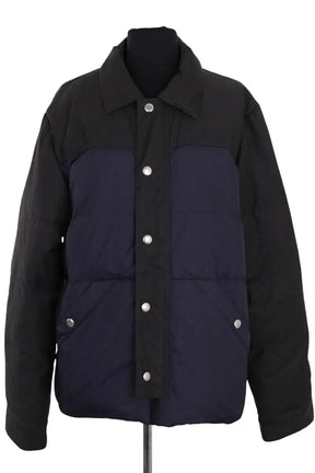 Manteau Kenzo Noir en Synthétique, taille L - Seconde Main