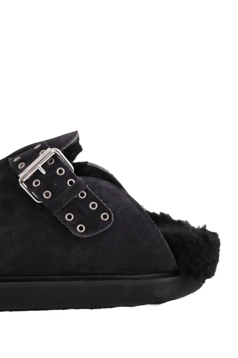 Sabots Isabel Marant MIRST Noir en Daim