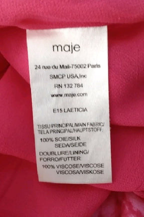 Top sans manche Maje  Rose