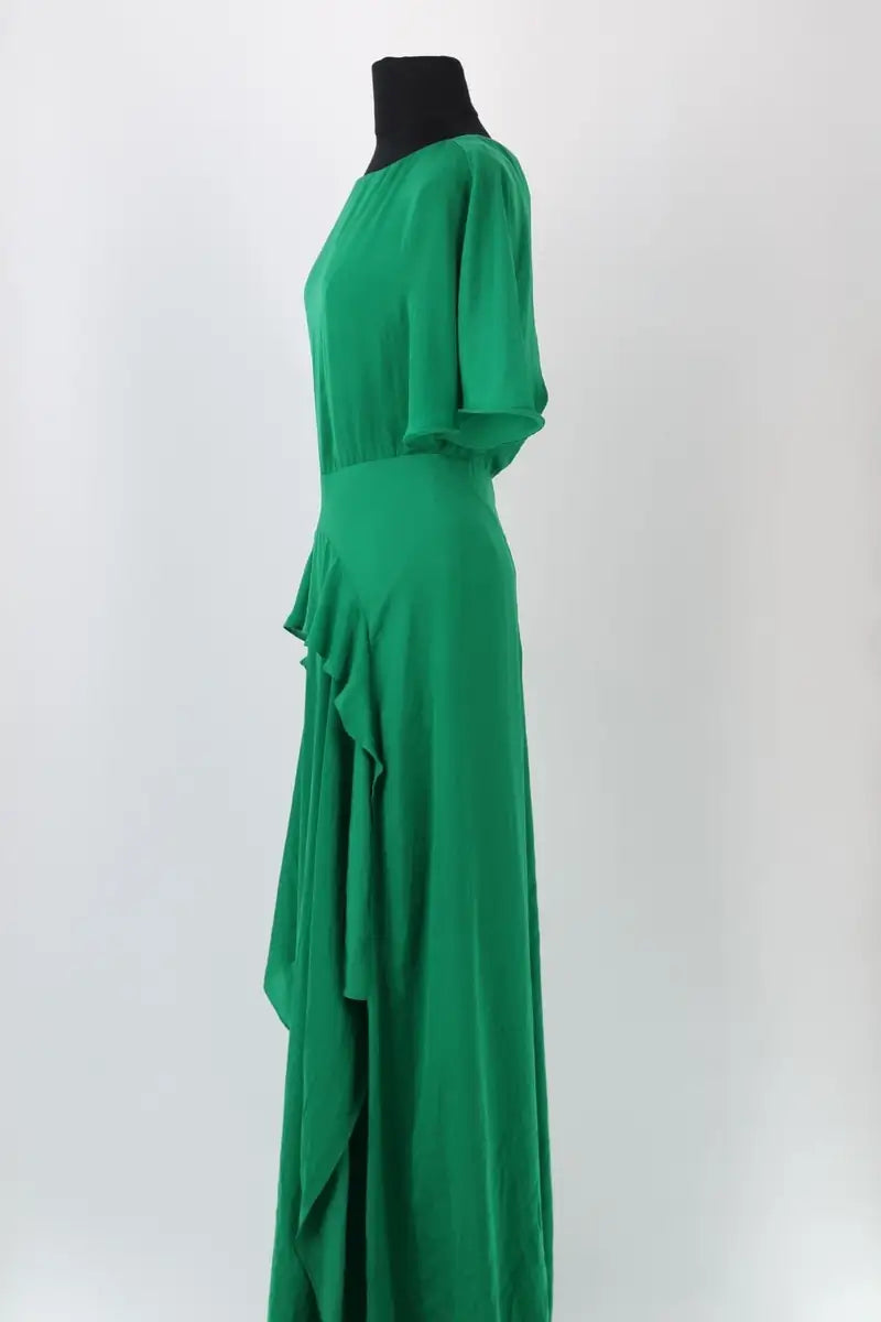Robe Maje Vert en Synthétique