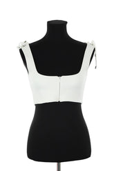 Top sans manche Marine Henrion  Blanc