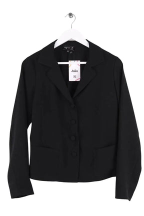 Veste Agnès B. Noir en Synthétique, taille M - Seconde Main