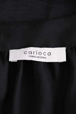 Robe Carioca Porto-Vecchio Noir en Synthétique