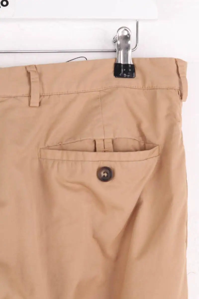 Pantalon droit Prada Beige en Coton