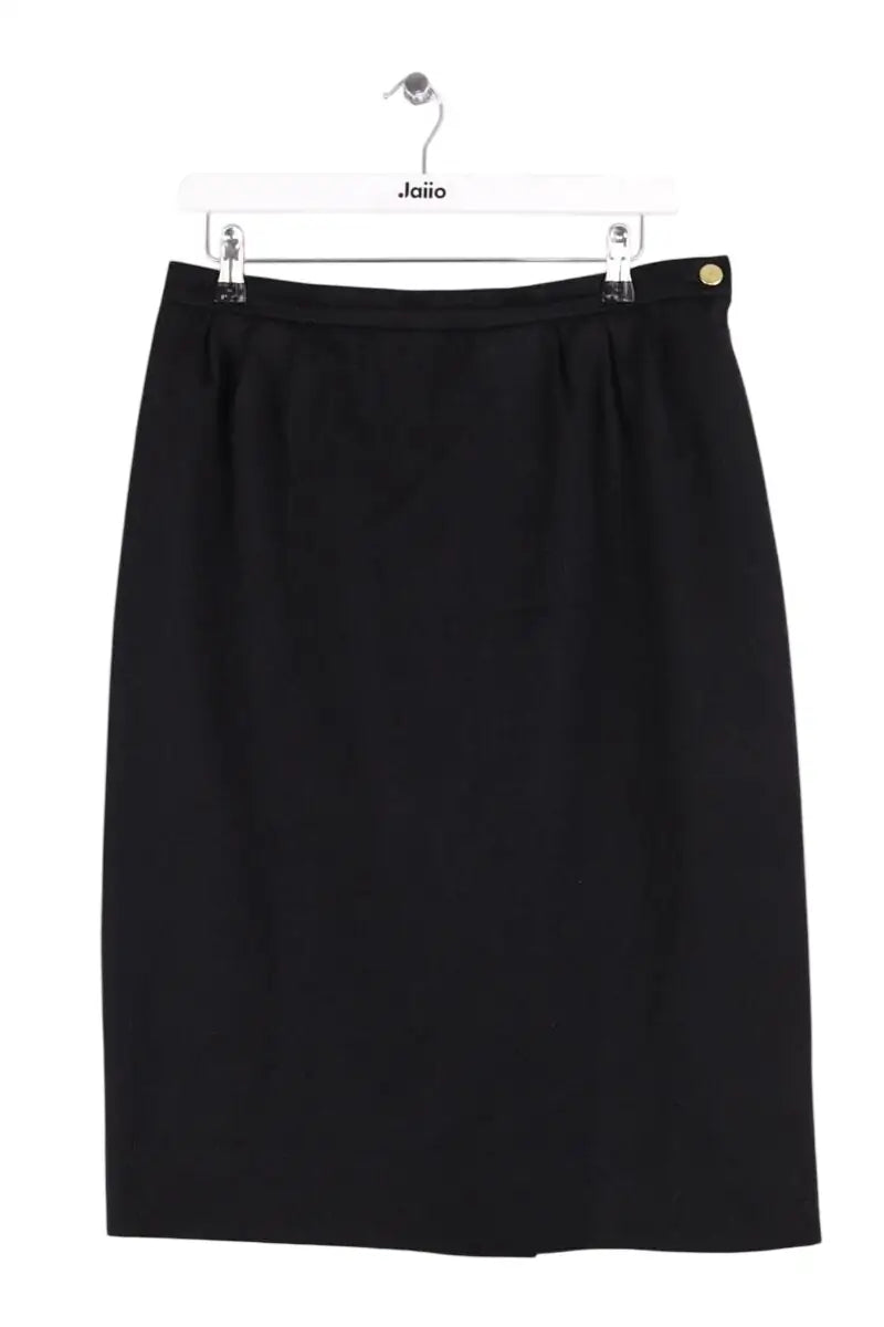 Jupe Balmain Noir en Laine, taille L - Seconde Main