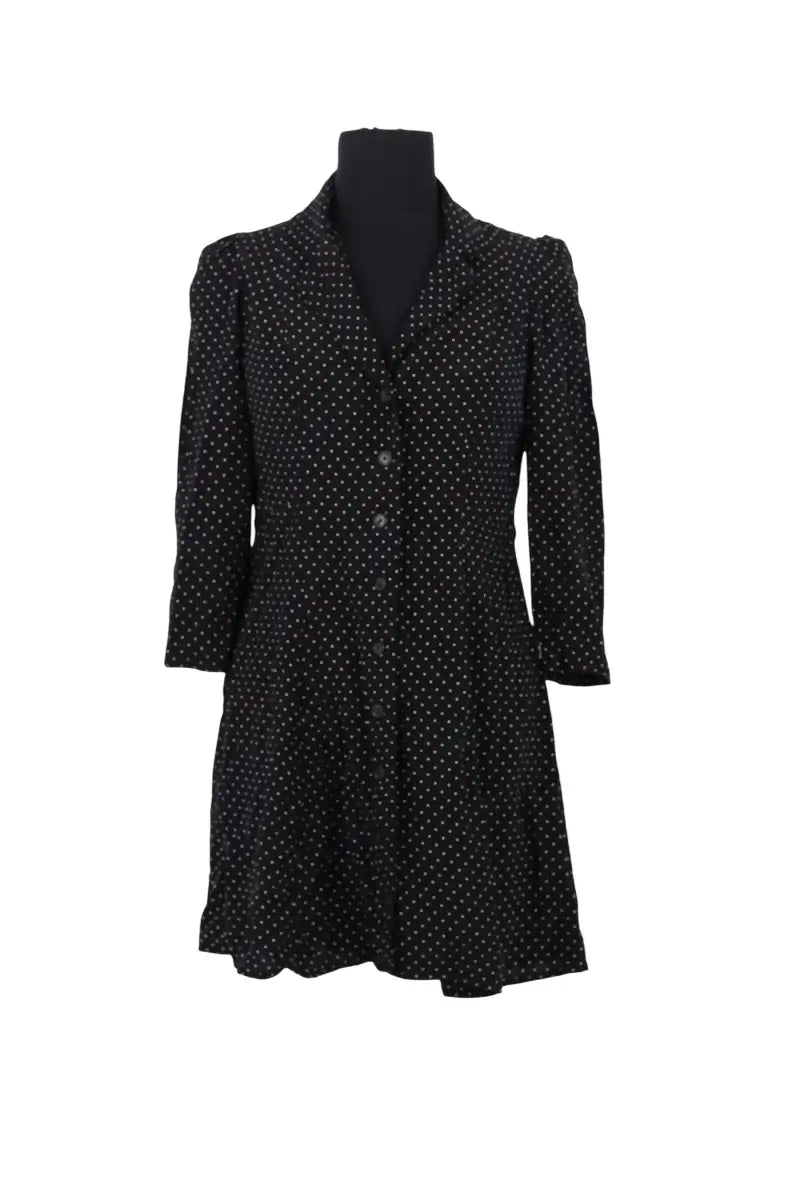 Robe Maje Noir en Synthétique, taille S - Seconde Main