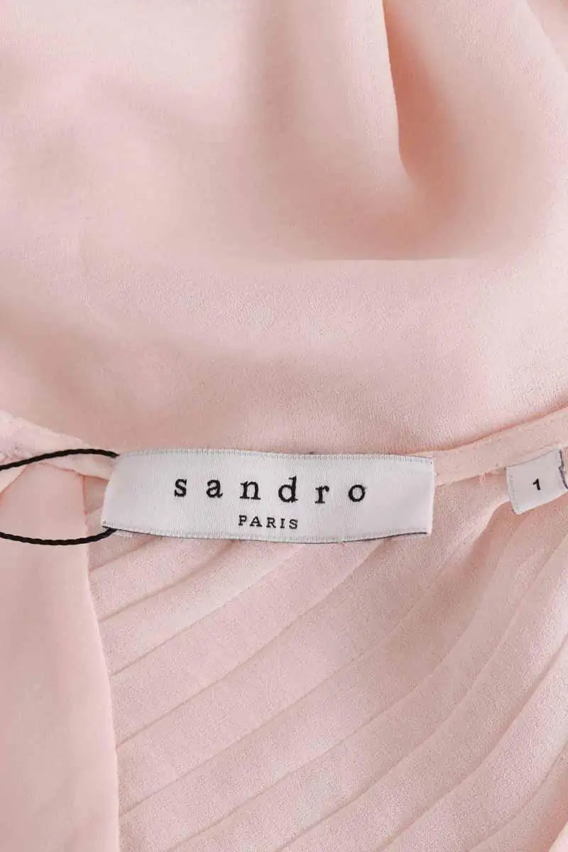 Robe Sandro Rose en Synthétique