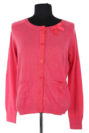 Cardigan Sandro Rose en Coton, taille S - Seconde Main