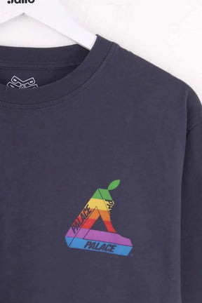 T-shirt PALACE Bleu en Coton