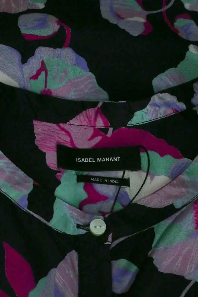 Blouse Isabel Marant Multicolore en Soie