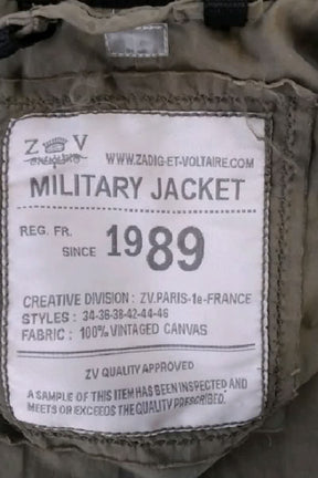 Doudoune Zadig & Voltaire  Kaki