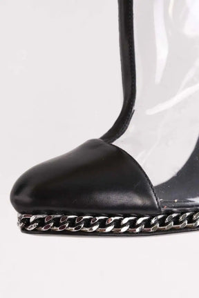 Boots Balmain Noir en Tissu