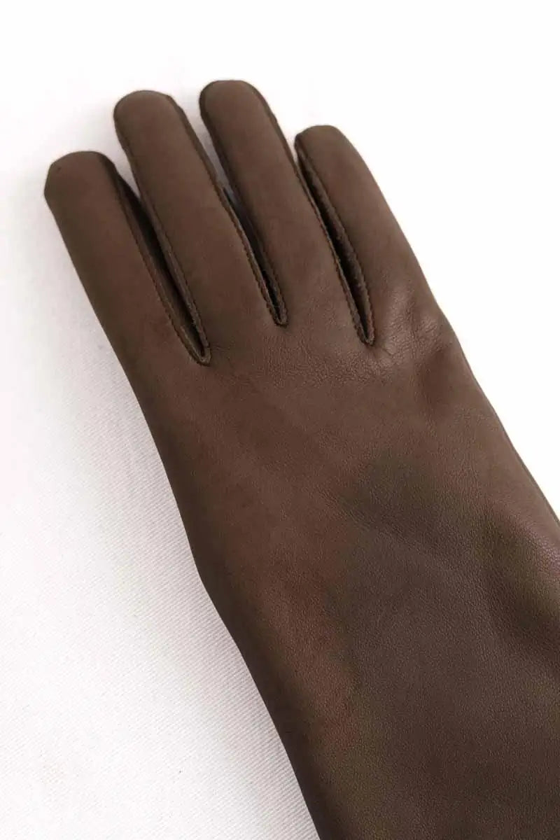 Gants Kenzo Kaki en Cuir