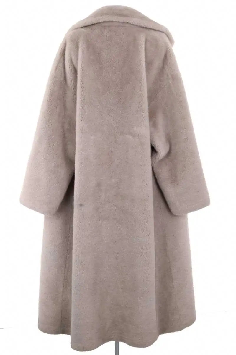 Manteau Plein Sud Gris en Daim