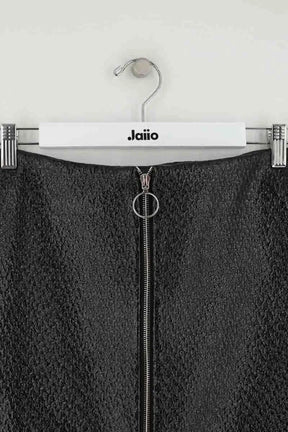 Mini jupe Maje Noir en Synthétique