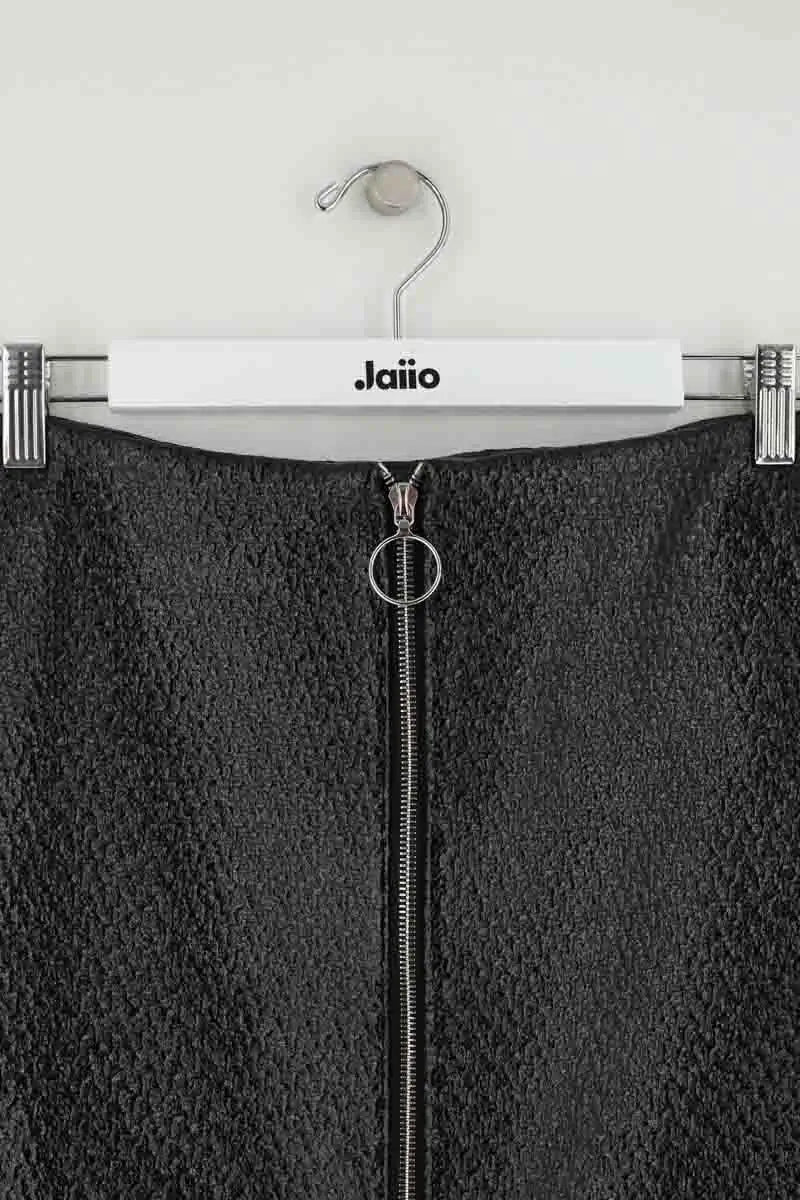 Mini jupe Maje Noir en Synthétique