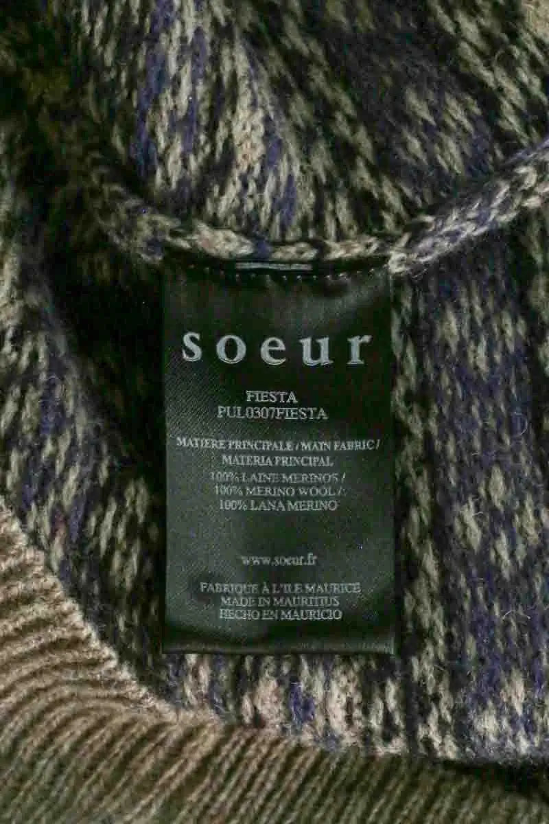 Pull Soeur Beige en Laine