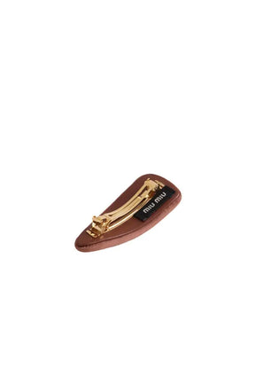 Barrette Miu Miu Rose en Soie