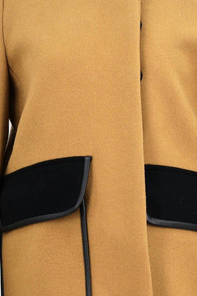 Manteau Maje  Jaune