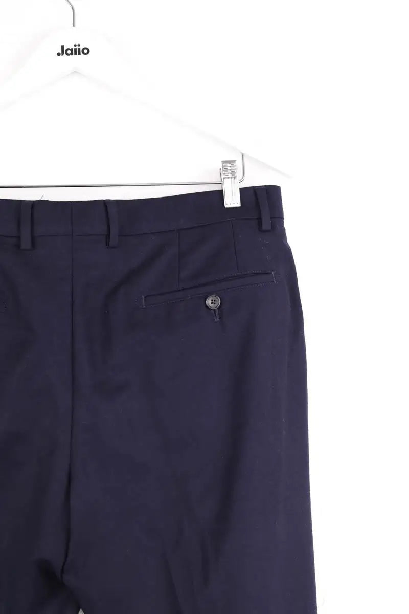 Pantalon droit Ami Bleu en Coton