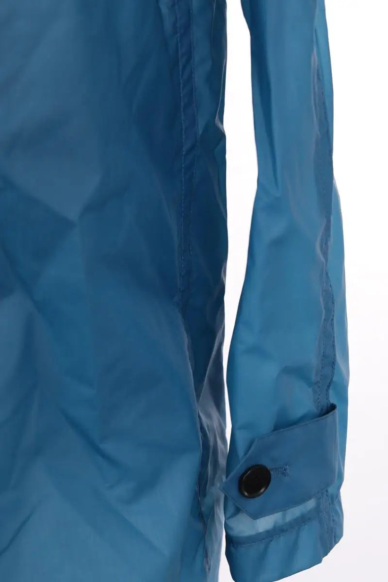 Parka Burberry Bleu en Synthétique