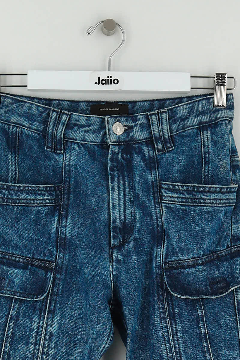 Jean droit Isabel Marant  Bleu