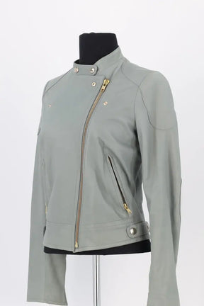 Veste Yves Salomon Vert en Synthétique