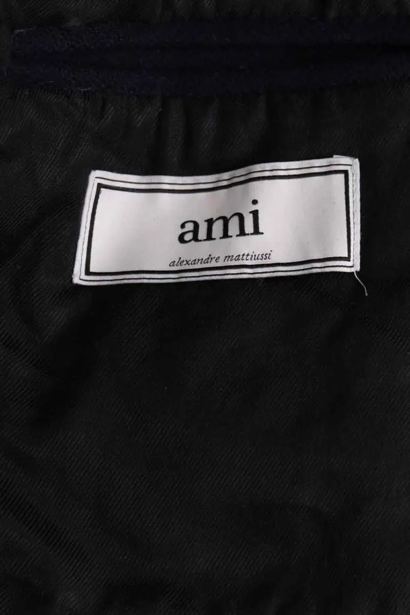 Manteau Ami Marine en Laine