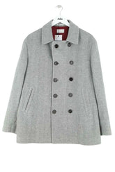 Manteau Brunello Cucinelli Gris en Laine, taille M - Seconde Main