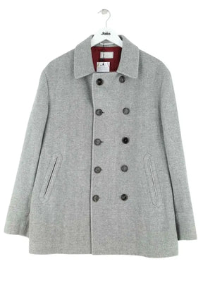 Manteau Brunello Cucinelli Gris en Laine, taille M - Seconde Main
