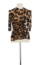 T-shirt Ganni  Marron