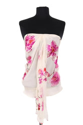 Blouse Emanuel Ungaro Ecru en Soie, taille S - Seconde Main